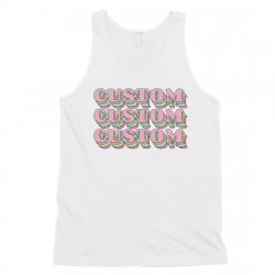 Sorority Theme Pink Top Text Fresh Mens Personalized Tank Tops Gift