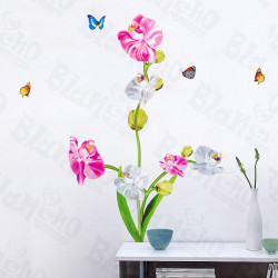 Aromatic Flowers - Wall Decals Stickers Appliques Home Decor