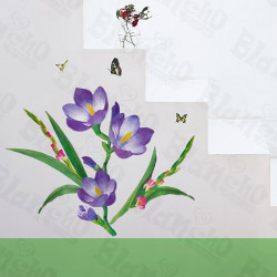 Flowering Garden - Wall Decals Stickers Appliques Home Decor