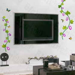 Dancing Butterflies - Wall Decals Stickers Appliques Home Decor