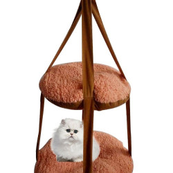 Pet Life Kittyhaus Dual-lounger Kitty Cat Pillow Hammock Lounge