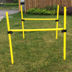Pet Life Jumping Hurdle Collapsible Agility Dog Trainer Kit