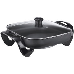 Brentwood Appliances Sk-65 Nonstick Electric Skillet With Glass Lid (1,300w; 12