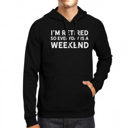 Everyday Is A Weekend Hoodie Cute Christmas Gift For Grandparents